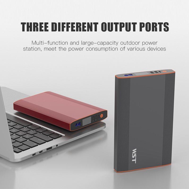 WST 50000mah Laptop Power Station Fast Charging PD 60W Portable Laptop Charger Adapter High-power Power Bank Chargers