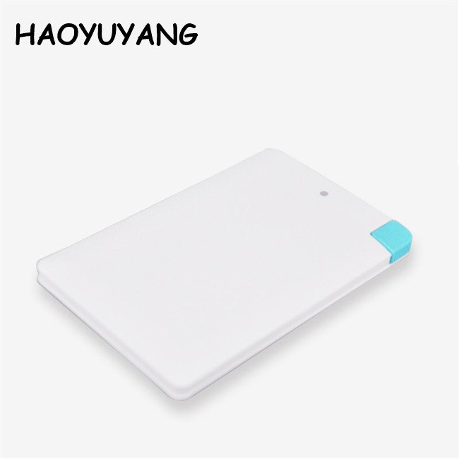 2024 Battery Charger Custom Credit Card Power Bank Portable Mini Handy Charger