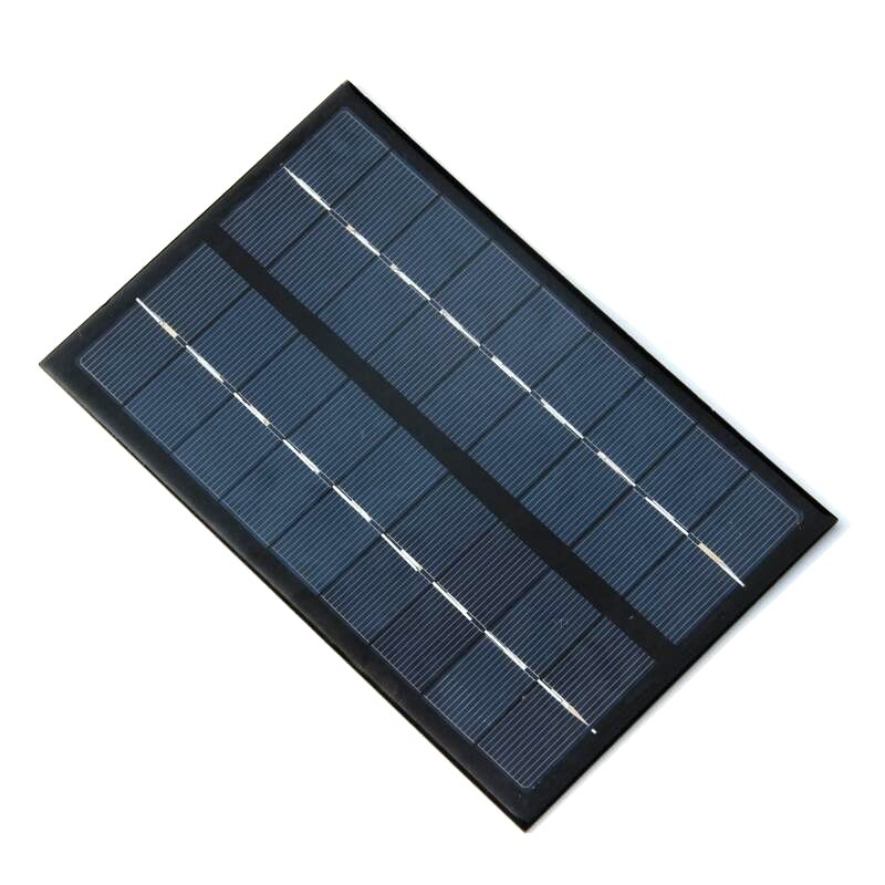 BUHESHUI 3W 9V Polycrystalline Solar Panel for Advertising Lamp Garden Light Charger Small Solar Cell 125x195MM