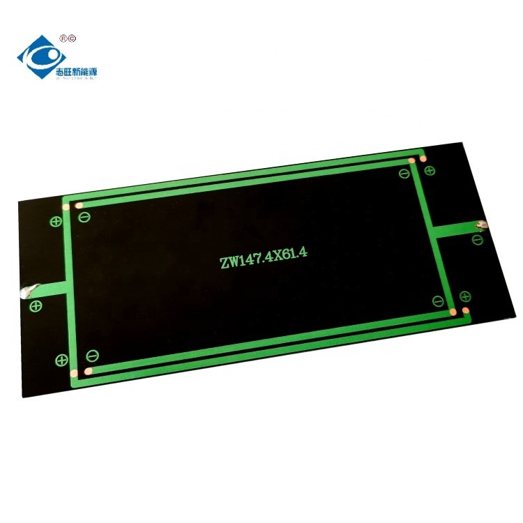 5.5V PET Solar Panel ZW-1474614-PET Customizable Portable Solar Panel Blanket 1.25W Outdoor Camping Mini Solar Panel
