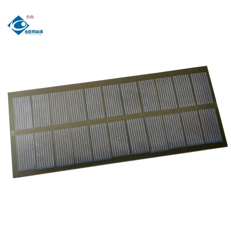 5.5V PET Solar Panel ZW-1474614-PET Customizable Portable Solar Panel Blanket 1.25W Outdoor Camping Mini Solar Panel