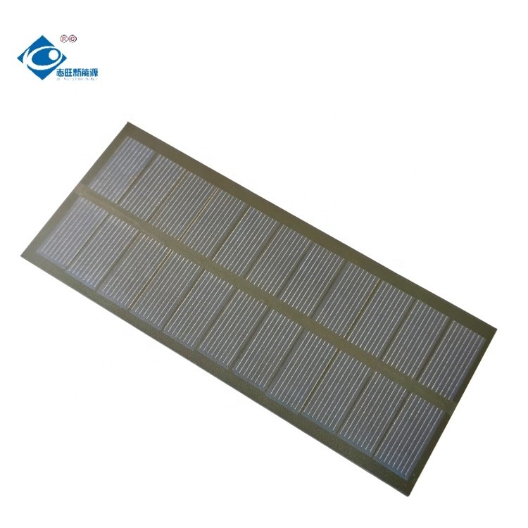 5.5V PET Solar Panel ZW-1474614-PET Customizable Portable Solar Panel Blanket 1.25W Outdoor Camping Mini Solar Panel