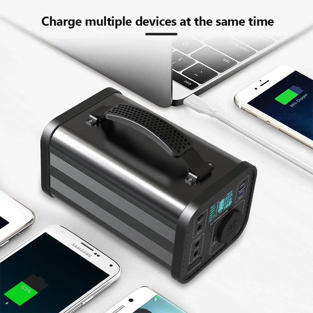 high capacity power bank 80000 mah 110v 220v AC power bank slim portable UPS