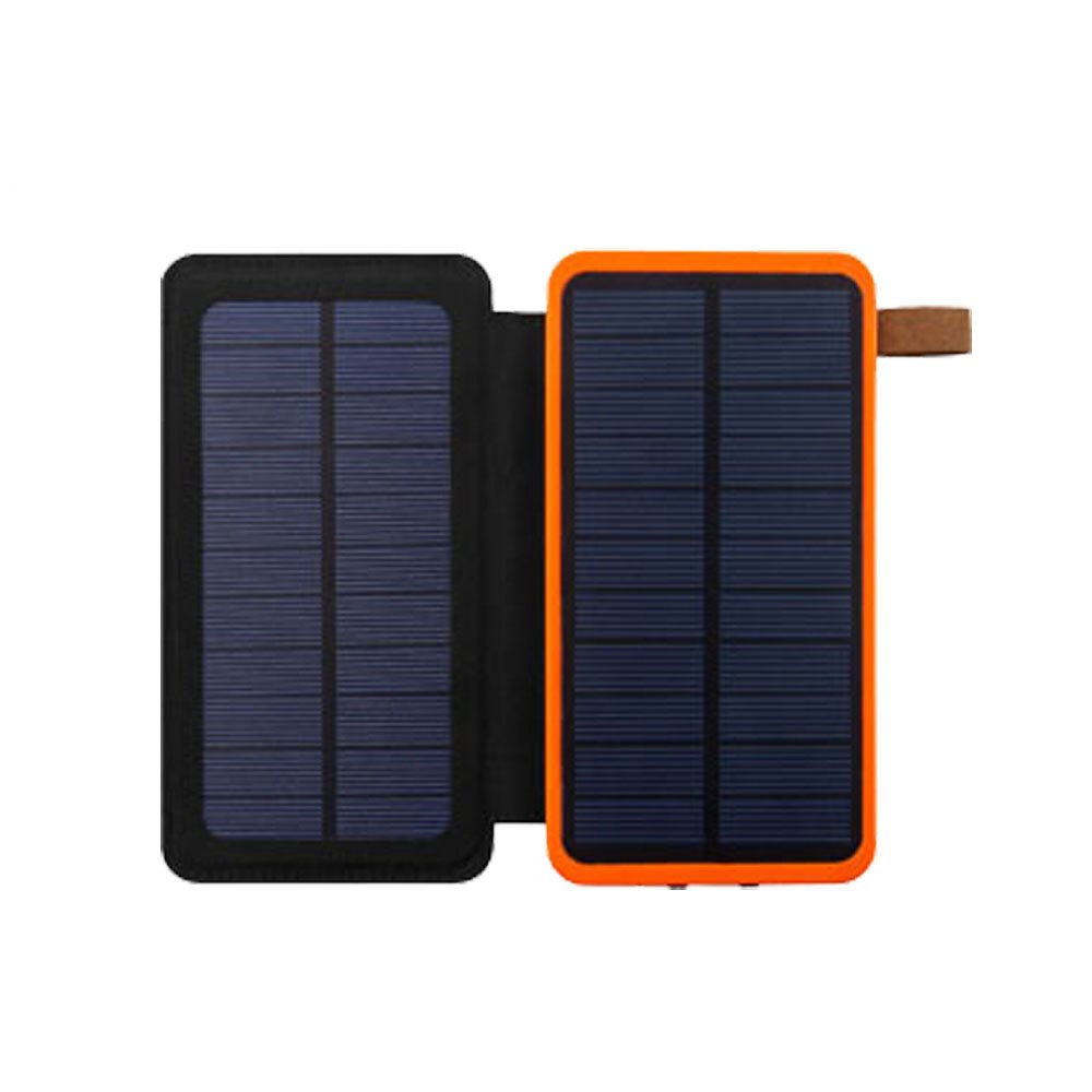 Solar 10000mah Backup External Battery Powerbanks 10000 mah Wireless Charger Power Bank