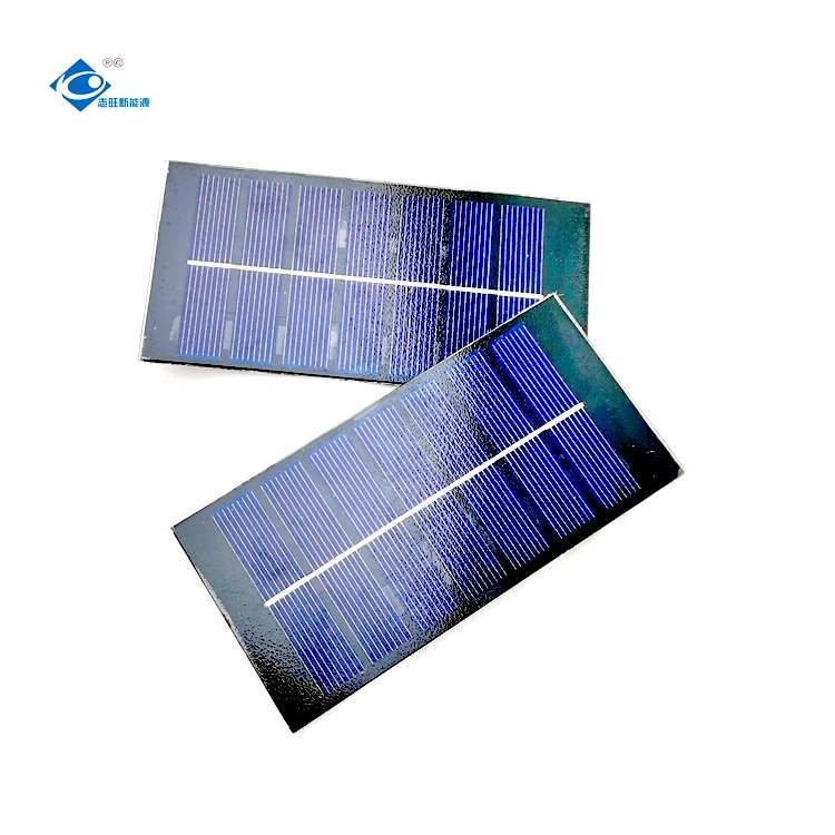 0.9W Portable Solar Panels Power Charger ZW-11858-G Glass Laminated Solar Panels 260mA Smart Electronics Mini Solar Panel 3.5V