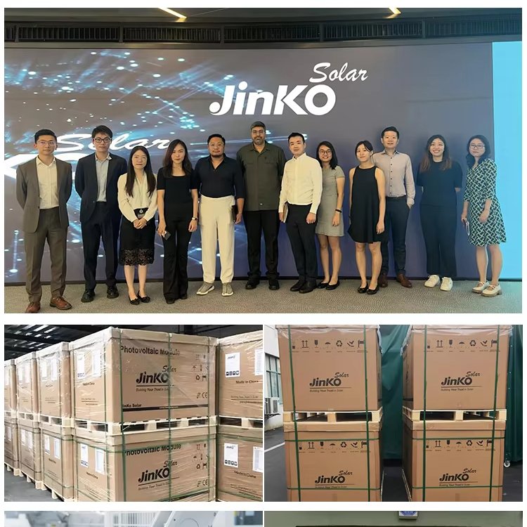 Jinko Monocrystalline PV Module N type 500w 600w 580w 590 585 Watt 630watt 550W Photovoltaic Solaires Bificial Mono Solar Panel