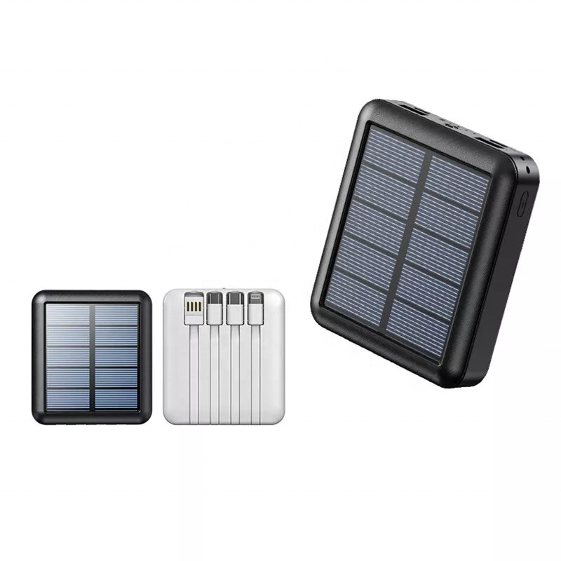 Portable Square Shape Mini 10000Mah Battery Charger Powerbank Portable Power Bank For iPhone Type-C Micro Power Banks