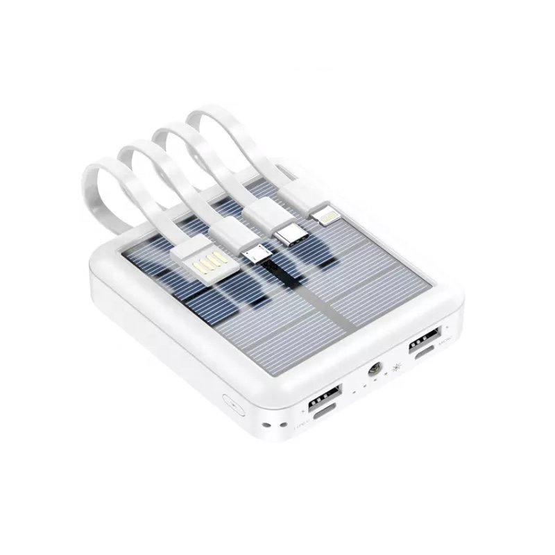 Portable Square Shape Mini 10000Mah Battery Charger Powerbank Portable Power Bank For iPhone Type-C Micro Power Banks