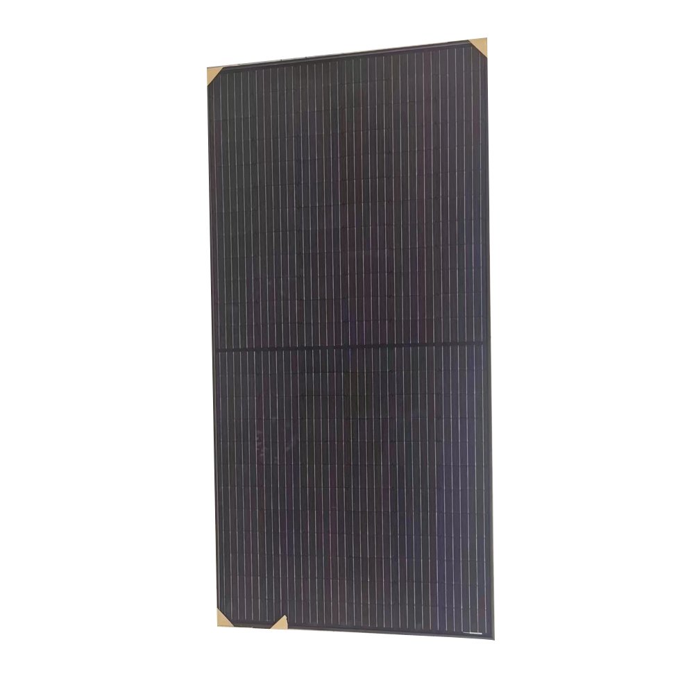 Tier1 brand Wholesale 425 watt full black all black solar panel prices tesla solar roof Longi solar panels for home