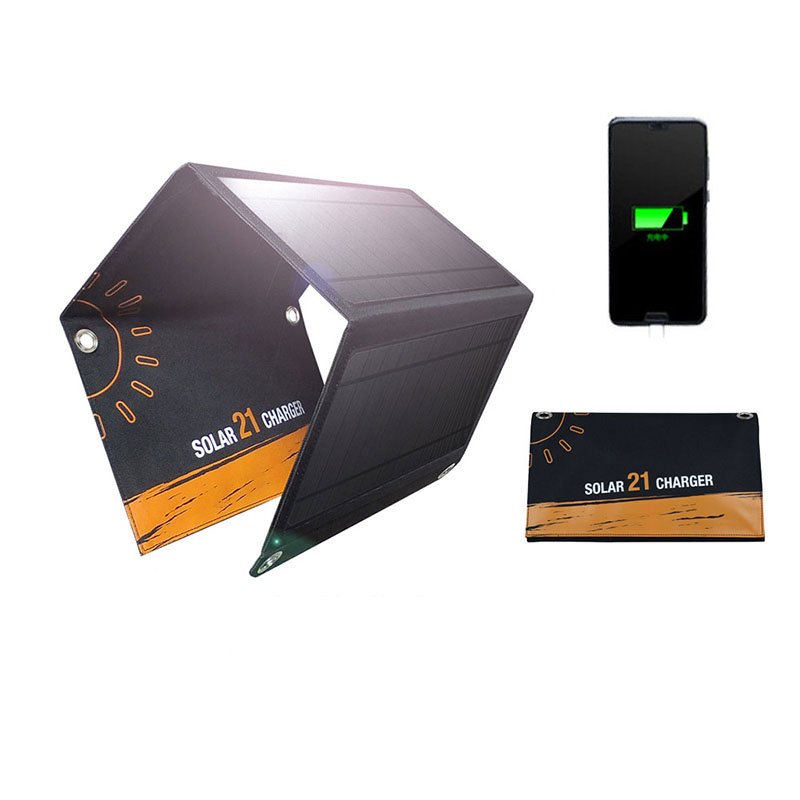 foldable solar power bank 22.5w solar power bank solar panel phone charger