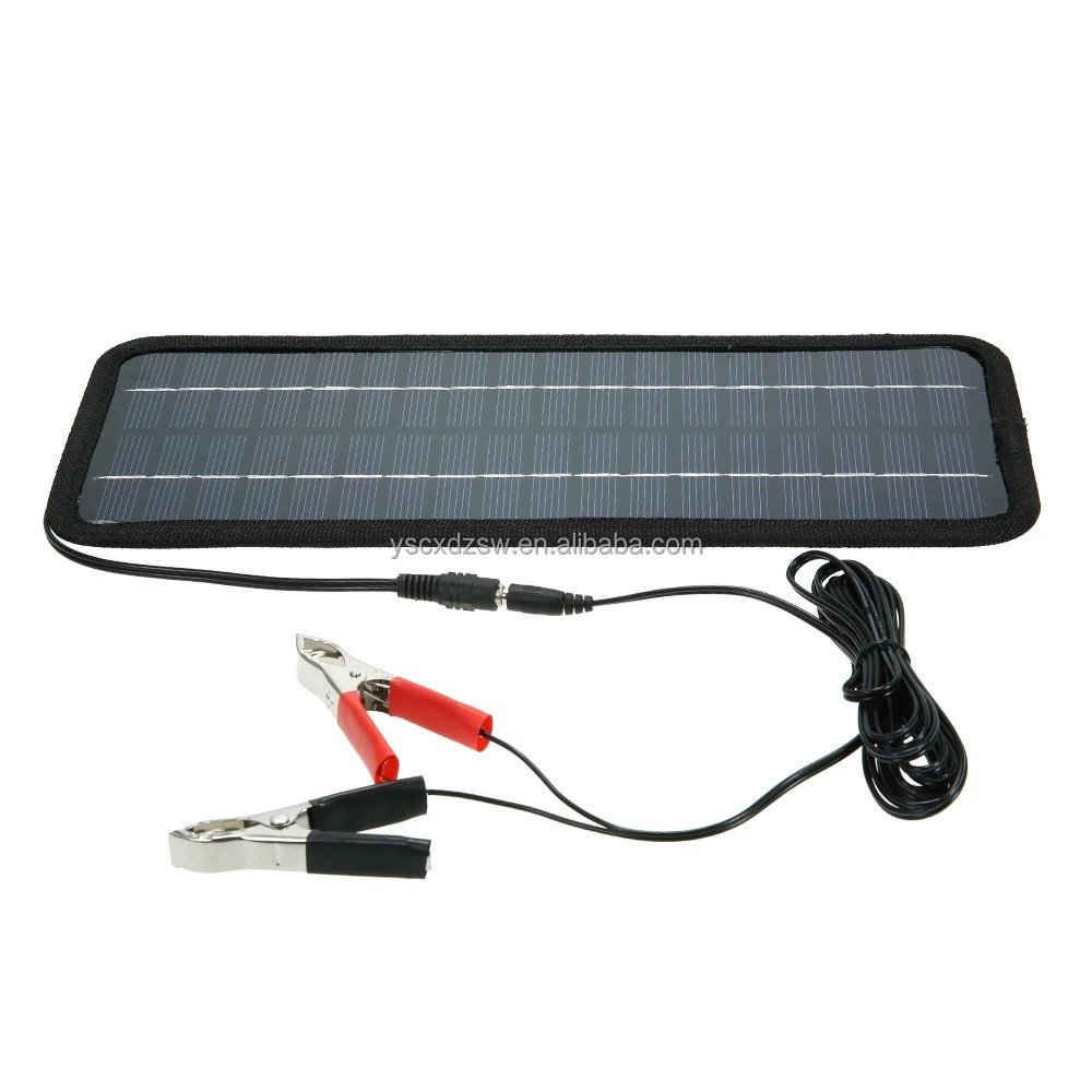 5W car 18V lead-acid battery solar charging board car solar charger
