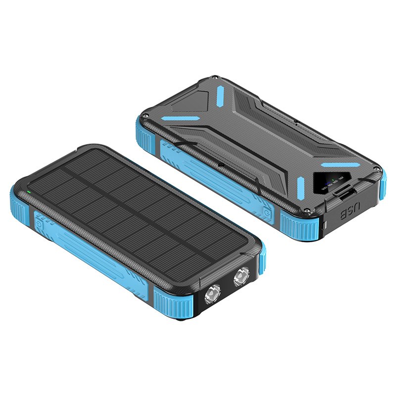 2024 New Arrival 20000 Mah Power Supply Solar Portable Wireless Charger Best Power Bank For Mobile Phone Outdoor Backpacking