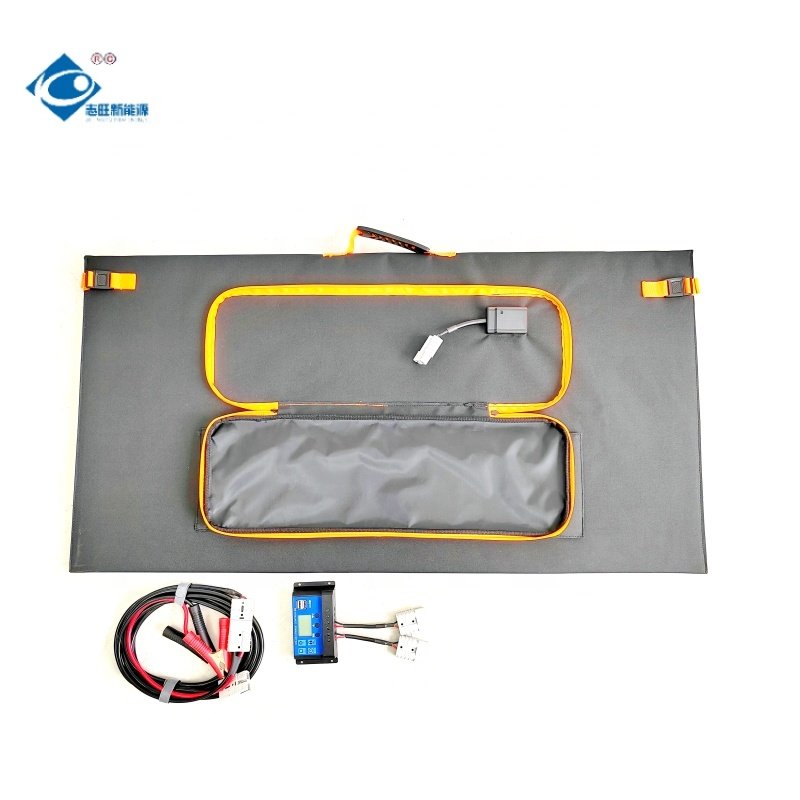 36V Collapsible solar panels Charger ZW-3-300W36V ETFE Coating Mono Folding Solar Panels 300W Camping Sun Power Solar Panel KIit