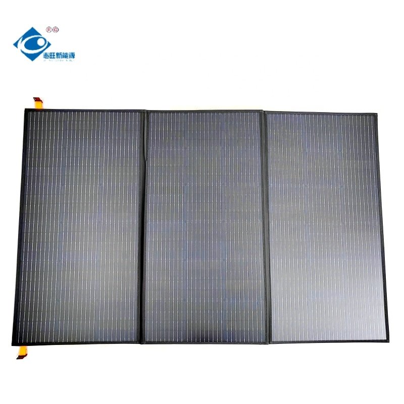 36V Collapsible solar panels Charger ZW-3-300W36V ETFE Coating Mono Folding Solar Panels 300W Camping Sun Power Solar Panel KIit