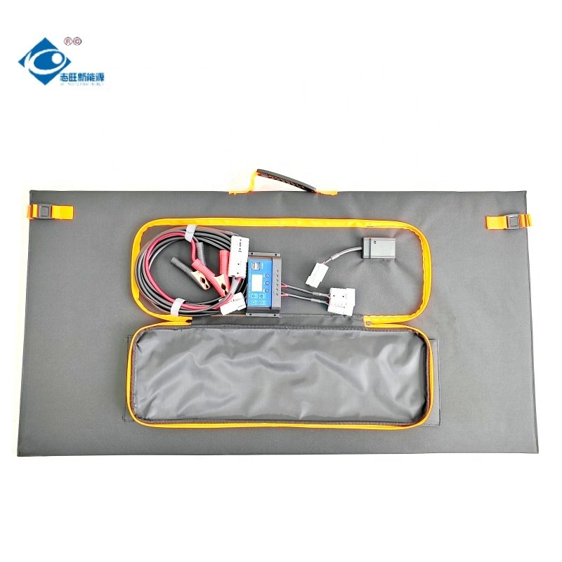 36V Collapsible solar panels Charger ZW-3-300W36V ETFE Coating Mono Folding Solar Panels 300W Camping Sun Power Solar Panel KIit