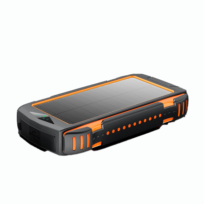 Solar charger 20000mAh Power Bank two-way fast charge output built-in waterproof bright flashlight mobile power