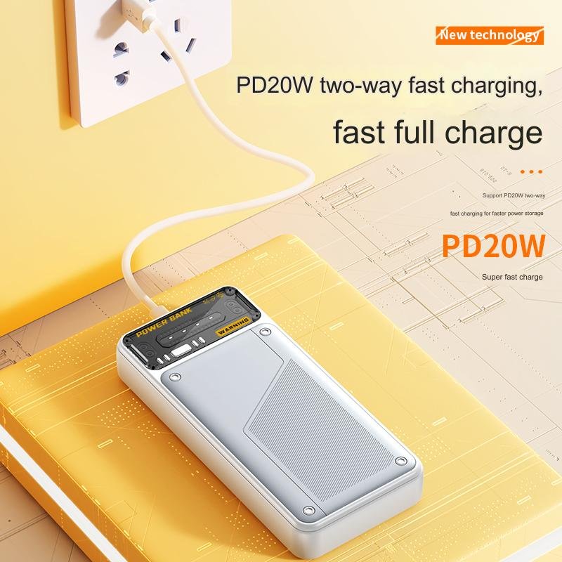 HDL OEM/ODM ultra slim 20000mah power bank portable mobile charger power banks high capacity Power bank for iphone