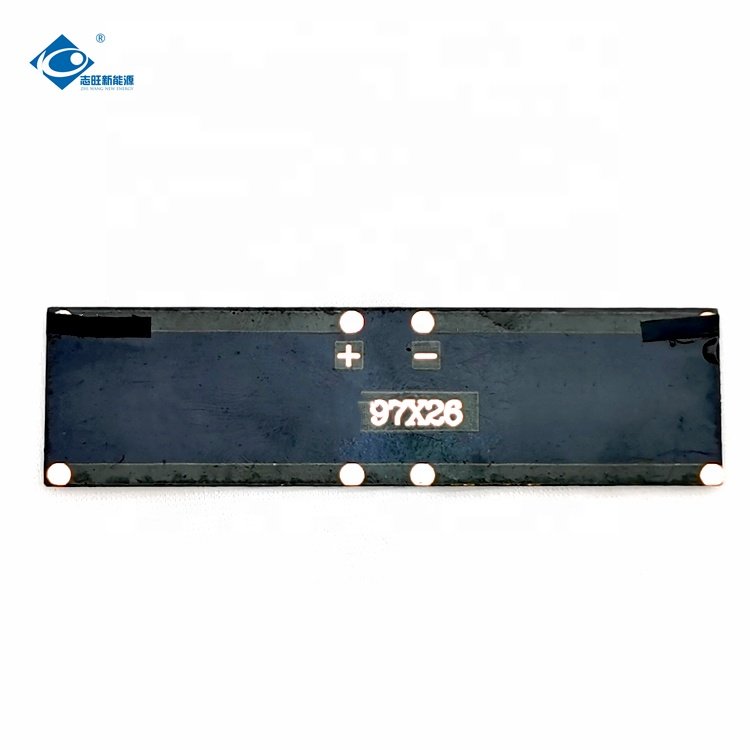 Mini Customizable Solar Panel Charger ZW-9726 Epoxy Resin Solar Panel 5V Portable Solar Panels 60mA