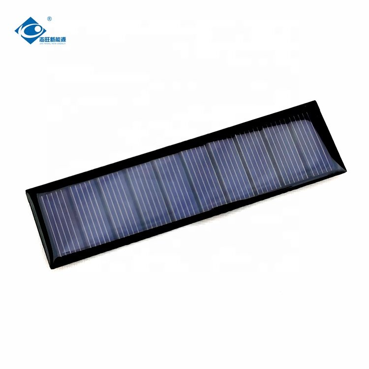 Mini Customizable Solar Panel Charger ZW-9726 Epoxy Resin Solar Panel 5V Portable Solar Panels 60mA