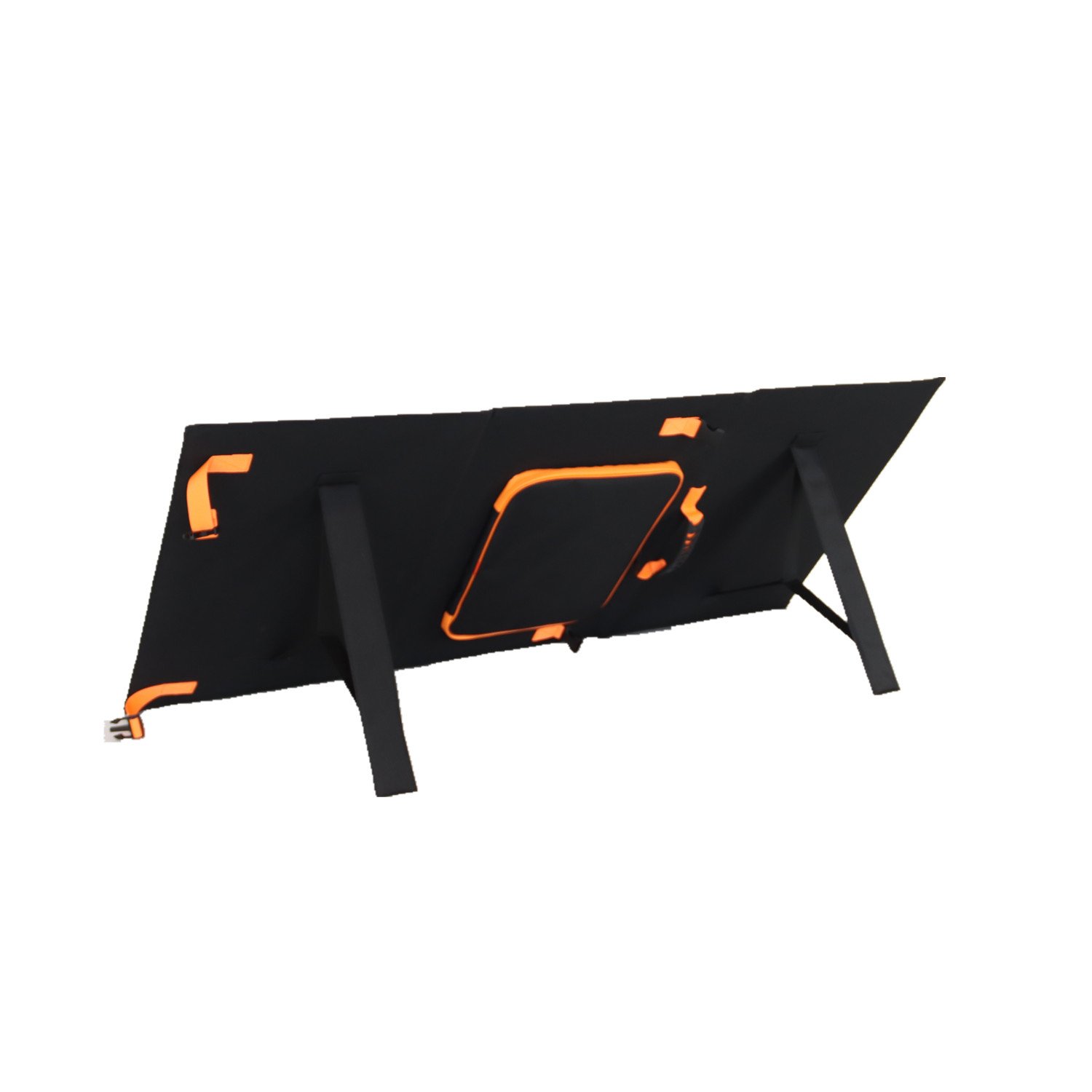 100W PORTABLE SOLAR PANEL CHARGER WITH BRACKET, IP67 WATERPROOF ETCE AND DC/USB-A QC3.0/USB-CPD30 TYPE-C SUITABLE