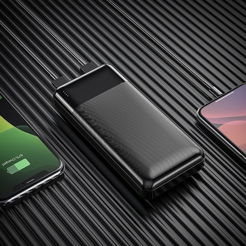 HOCO J72A 20000mAh Outdoor Portable Battery Charger Easy Travel Power Bank
