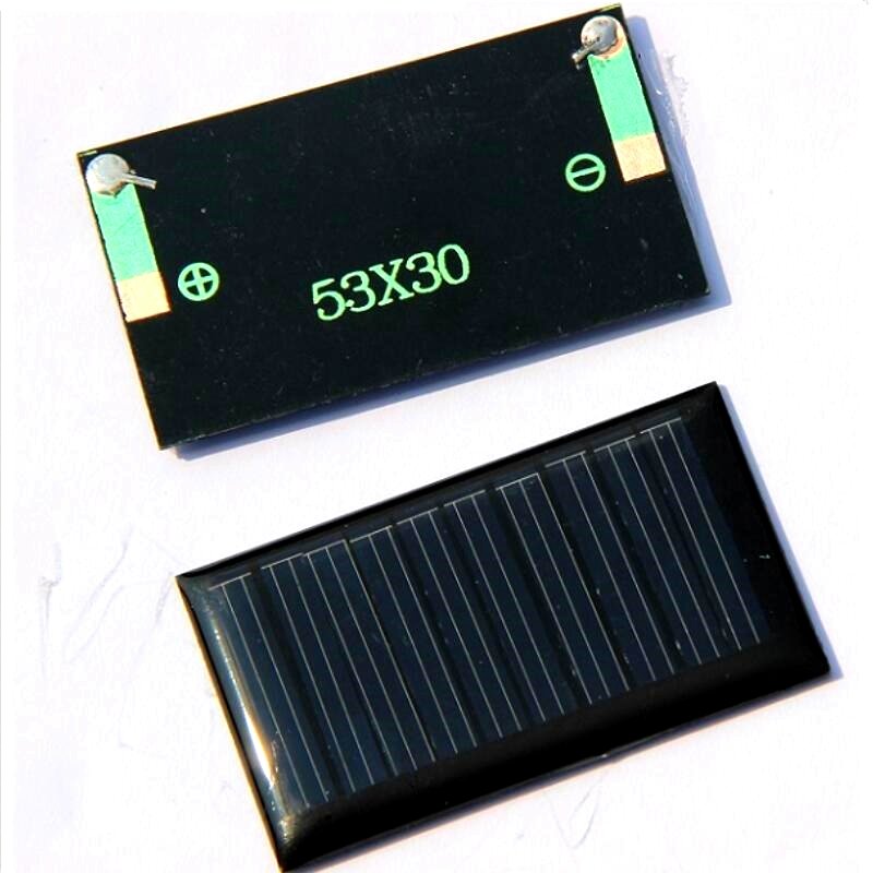 BUHESHUI 0.15W 5V Monocrystalline Solar Panels Mini Solar Panel DIY Photovoltaic Panels Solar