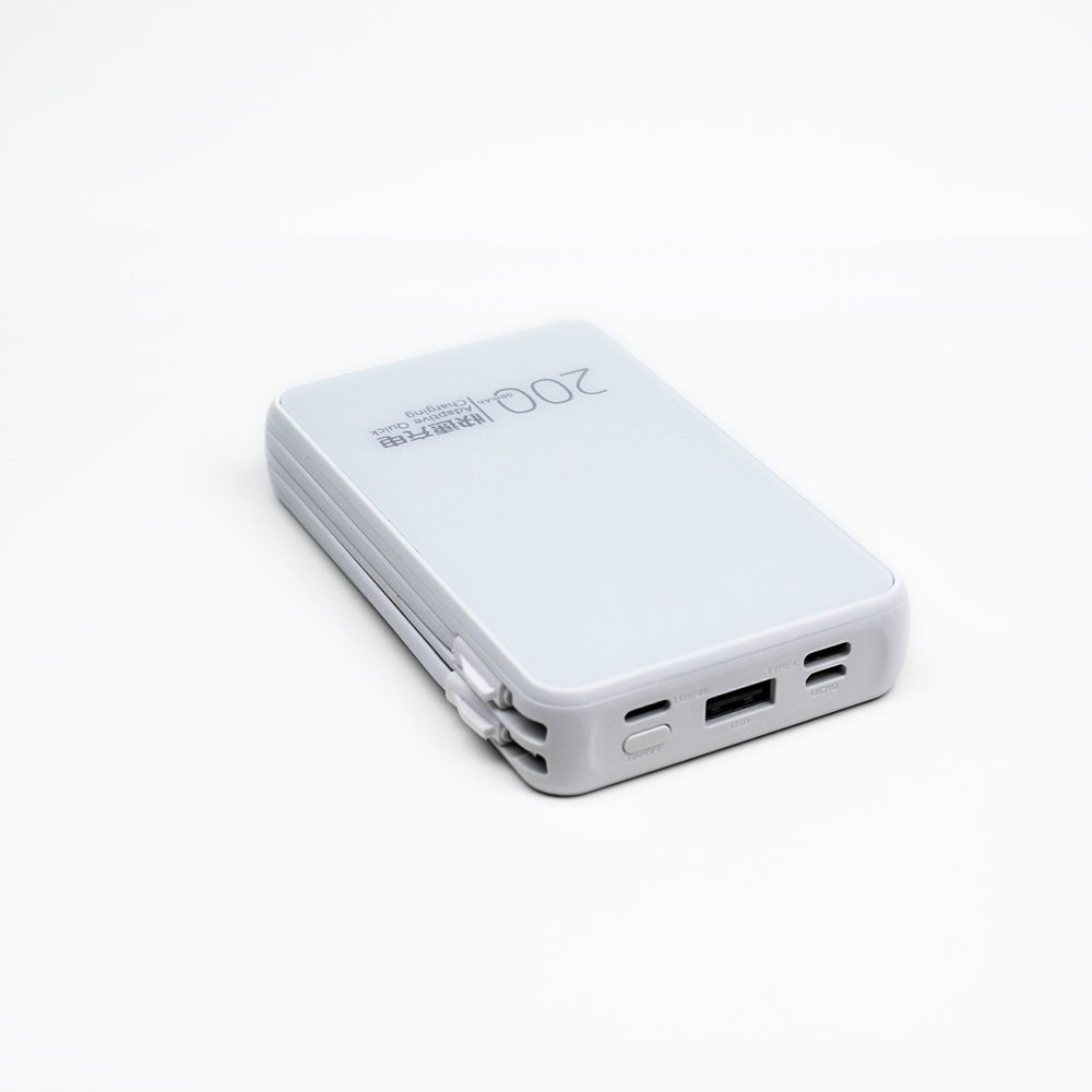 2024 New Fast Charging 20000mAh Wireless Magnetic Power Banks Chargers 2 in 1 Power Bank Wireless Power Bank