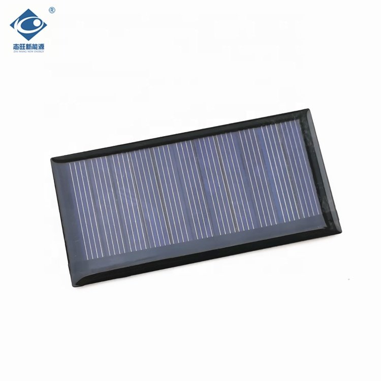 Epoxy Resin Solar Panel 0.35W Mini Portable Solar Panels Charger ZW-8040-5.5V Lightweight Silicon Solar Panel Module