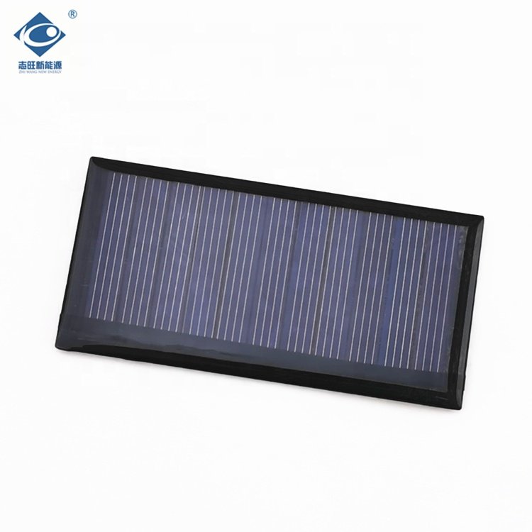 Epoxy Resin Solar Panel 0.35W Mini Portable Solar Panels Charger ZW-8040-5.5V Lightweight Silicon Solar Panel Module