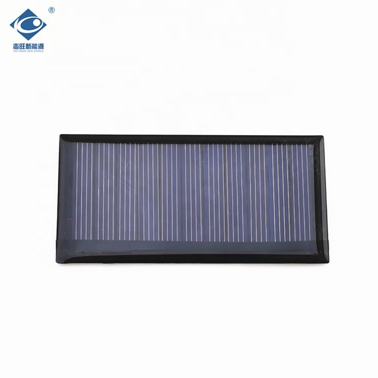 Epoxy Resin Solar Panel 0.35W Mini Portable Solar Panels Charger ZW-8040-5.5V Lightweight Silicon Solar Panel Module