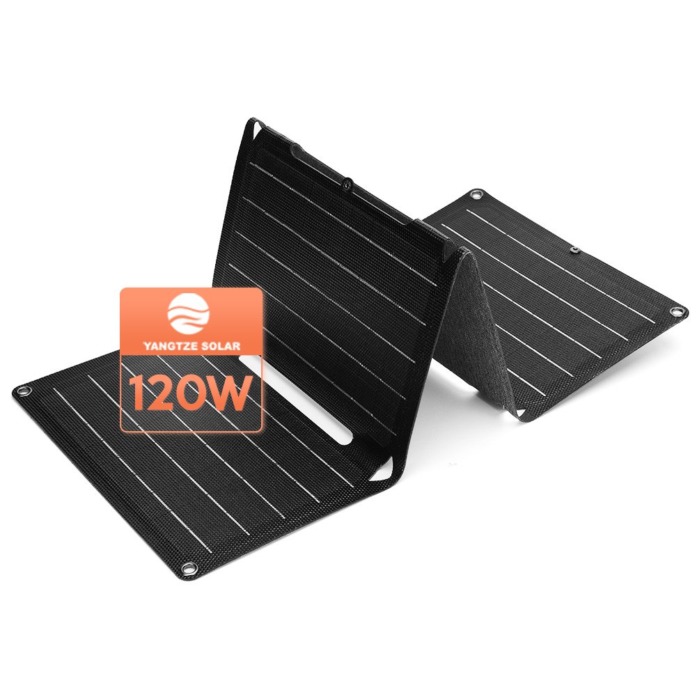 solar Panel Foldable Folding Camping solar Panels 120W Folding Portable Panel