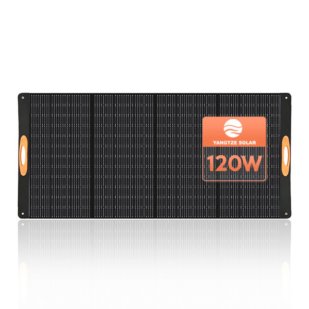 solar Panel Foldable Folding Camping solar Panels 120W Folding Portable Panel