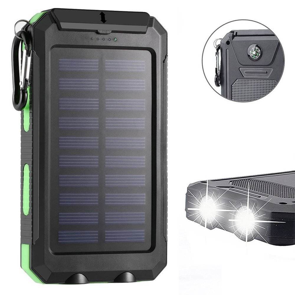 navidad 2024 portable power station solar solar 10000mah power bank power bank with solar panel