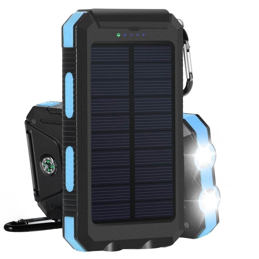 navidad 2024 portable power station solar solar 10000mah power bank power bank with solar panel