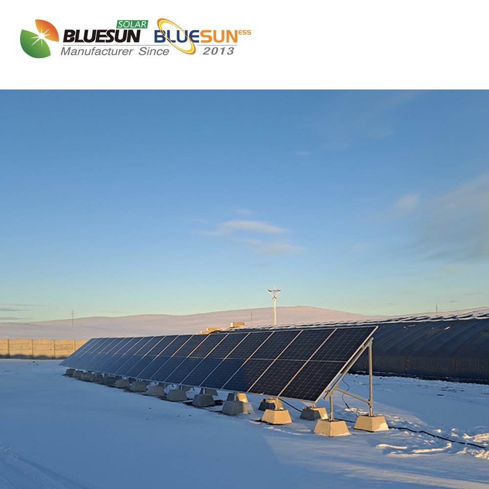Bluesun New Arrivals N-type solar panels 550w 580w 600w bifacial solar panel Topcon solar panels to power house