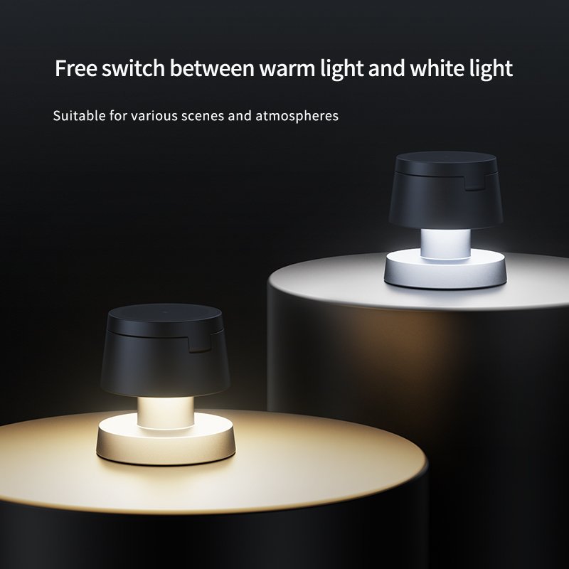 4-in-1 Magnetic Wireless Charger with Adjustable Night Light Mushroom Lamp 4 in 1 Wireless Charging Station For iphone 16