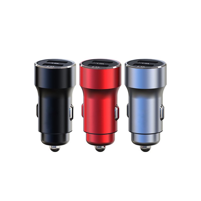 New Car Charger QC3.0 Fast Charging Single Usb Port Supports Full Protocol Aluminum Alloy Body Fast Car Charger