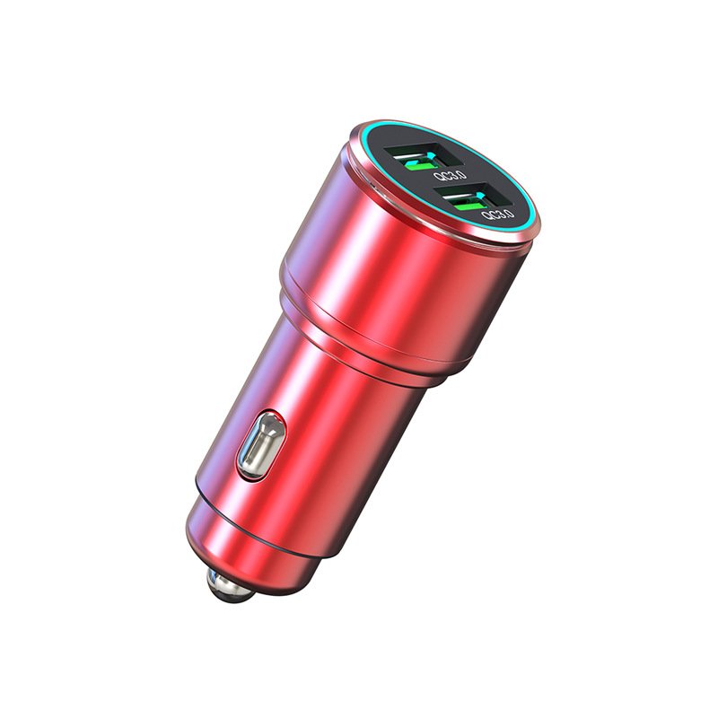 New Car Charger QC3.0 Fast Charging Single Usb Port Supports Full Protocol Aluminum Alloy Body Fast Car Charger