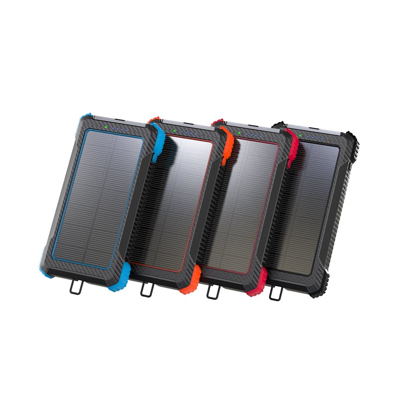 Best Selling Products Solar Power Bank 10000mah Outdoor Waterproof Powerbanks For Cellphone