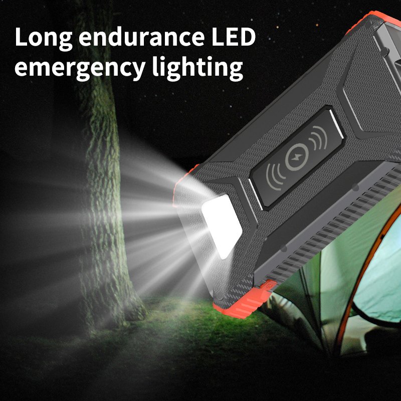 Best Selling Products Solar Power Bank 10000mah Outdoor Waterproof Powerbanks For Cellphone
