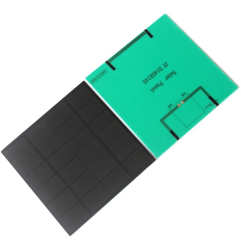 BUHESHUI 3Watt Monocrystalline Silicon Solar Panels Epoxy Small Solar Panel 145x145mm 6V for DIY Solar Charger