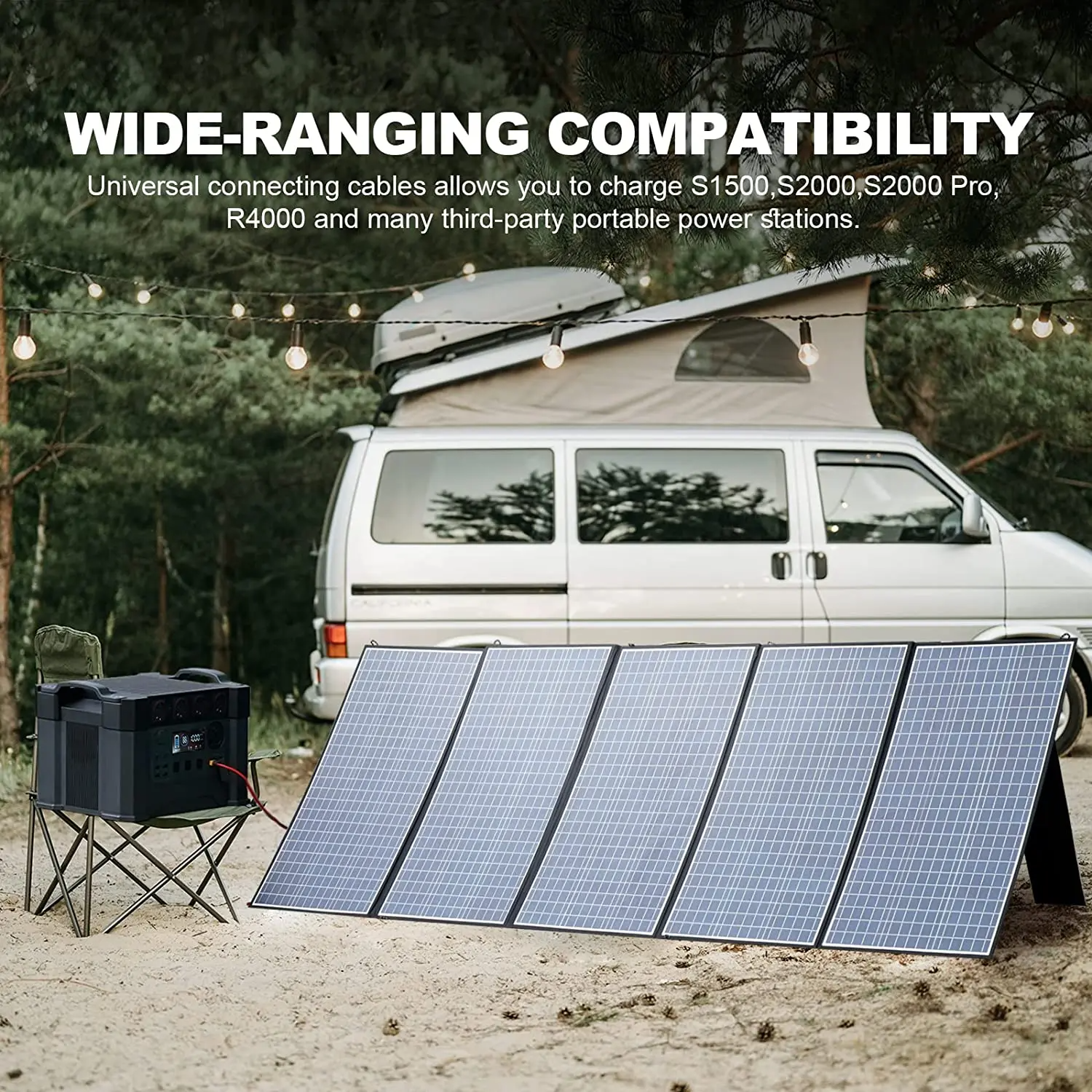 400W 200W 140W 100W 60W Solar Charger Portable Waterproof Foldable Solar Panel for Camping RV Garden Roof