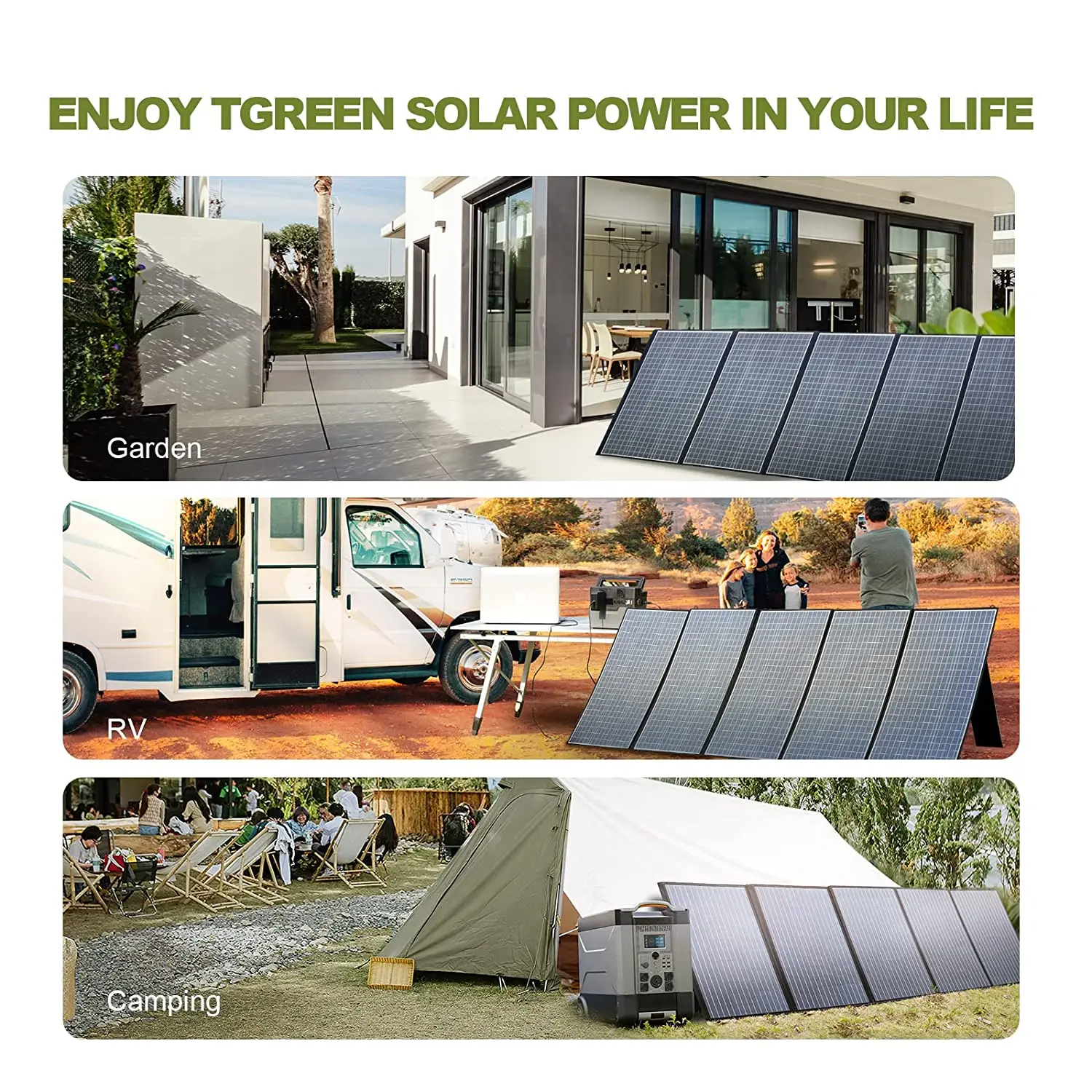 400W 200W 140W 100W 60W Solar Charger Portable Waterproof Foldable Solar Panel for Camping RV Garden Roof