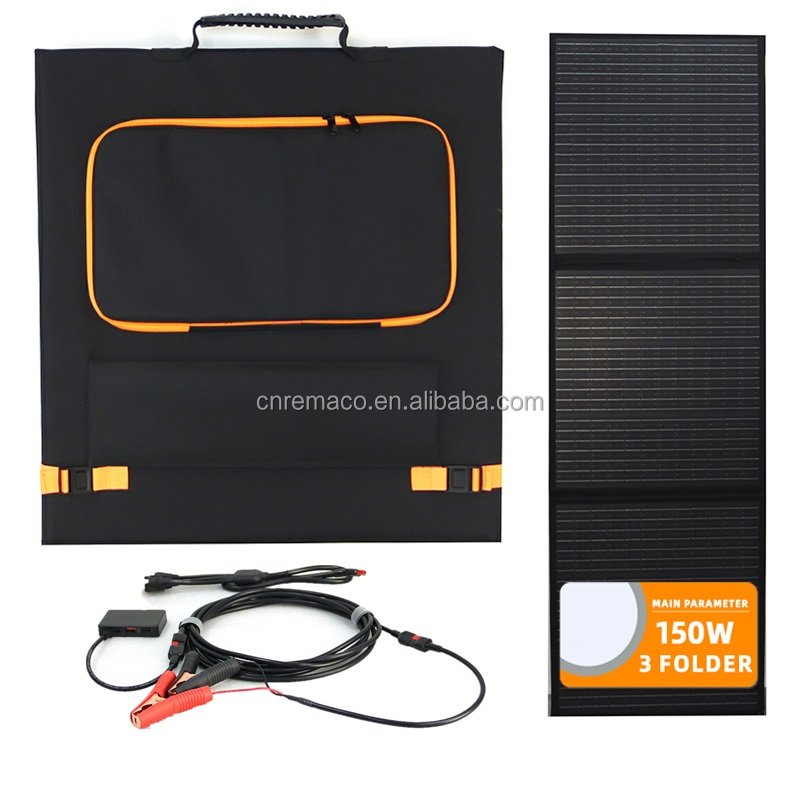 High Quality Charger Portable 150W Foldable Solar Panel For Camping