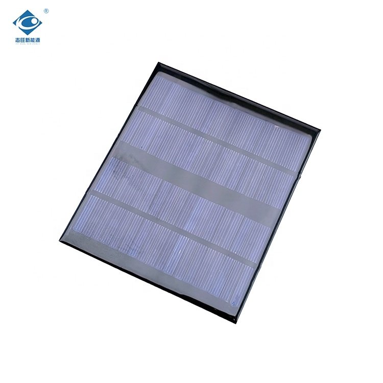 ZW-138118 Epoxy Resin Solar Panel 18V Lightweight Silicon Customized Solar Panel 1.6W Mini Solar Panels Power Charger