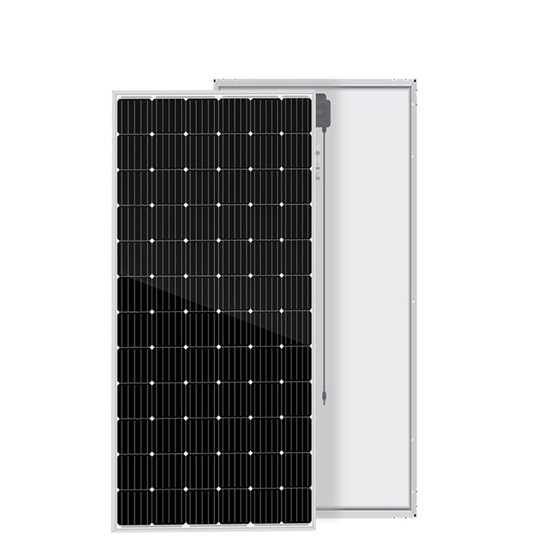 High Efficiency 340W 345W 350W 355W 360W 380W Watt Commercial Mono Glass Cell Parts Power Solar Panel