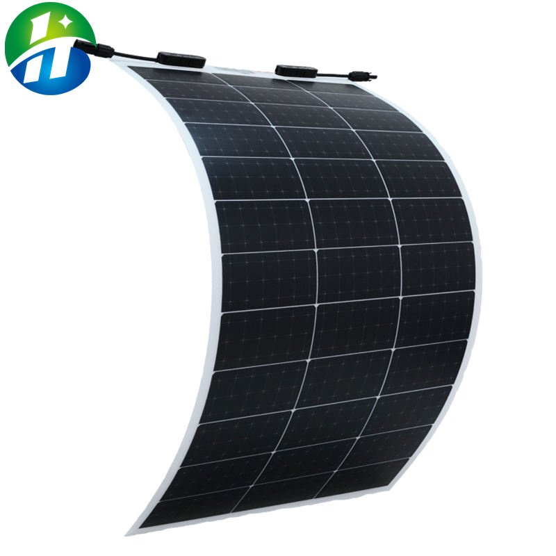 200w Solar Panel Flexible Solar System Micro Inverter Balcony Power Plant With Battery Flexible Solar Panels