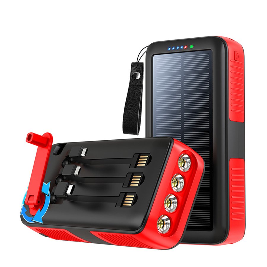 Outdoor Waterproof Flexible Portable Solar Usb Port 12V Multifunctional Battery Charger Panel Power Bank For Mobile Phones