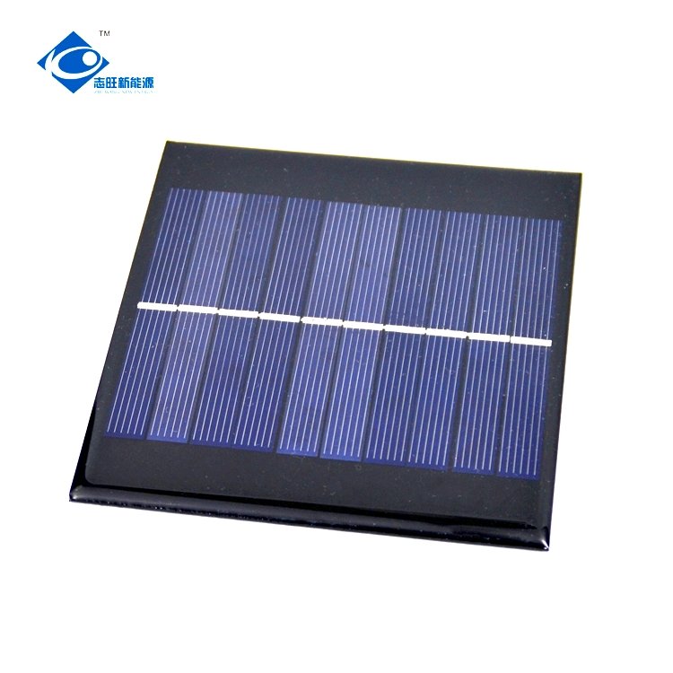 1.3W Mini Solar Panels Power Charger ZW-114107 Epoxy Resin Solar Panel 5V Portable Epoxy Solar Panel Charger
