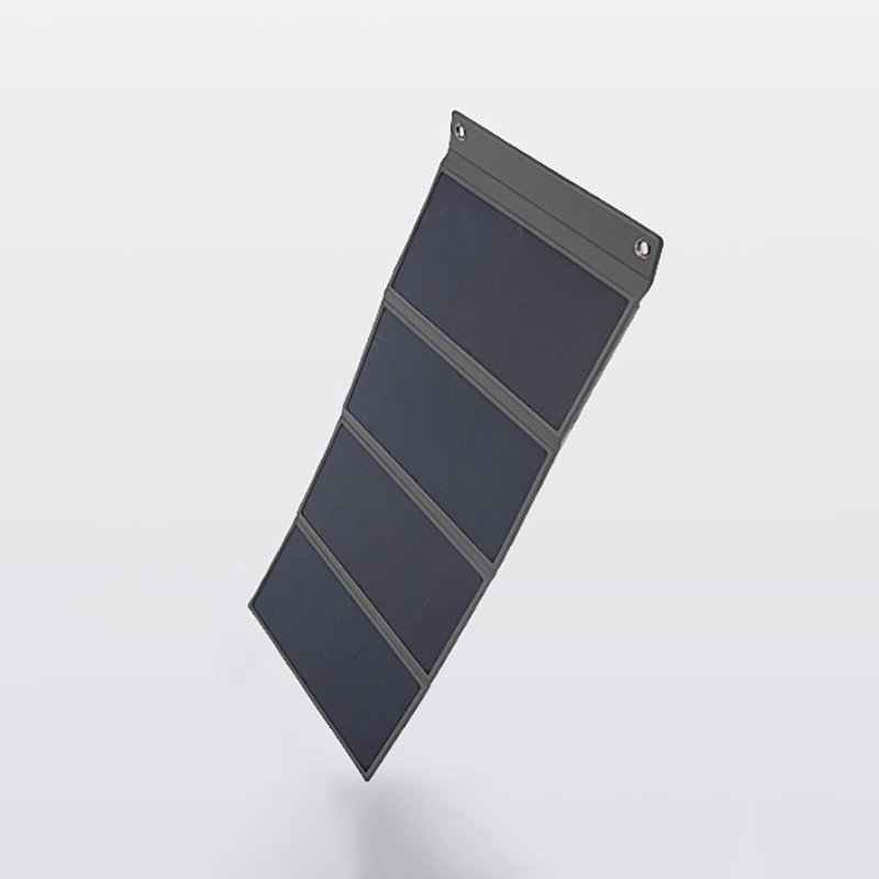 High Quality 24000mAh Folding Solar Panel Power Bank dual fast charge PD65 24w Solar Panel battery pack charger for camping